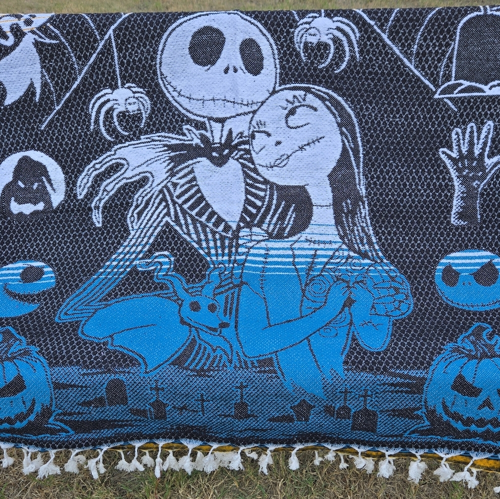SOLD! Nightmare Before Christmas Poncho